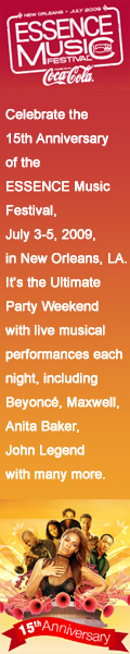 Celebrate the 15th Anniversary of the ESSENCE Music Festival, July 3�5, 2009, in New Orleans, LA. It's the Ultimate Party Weekend with live musical performances each night, including Beyonc�, Maxwell, Anita Baker, John Legend with many more. The week